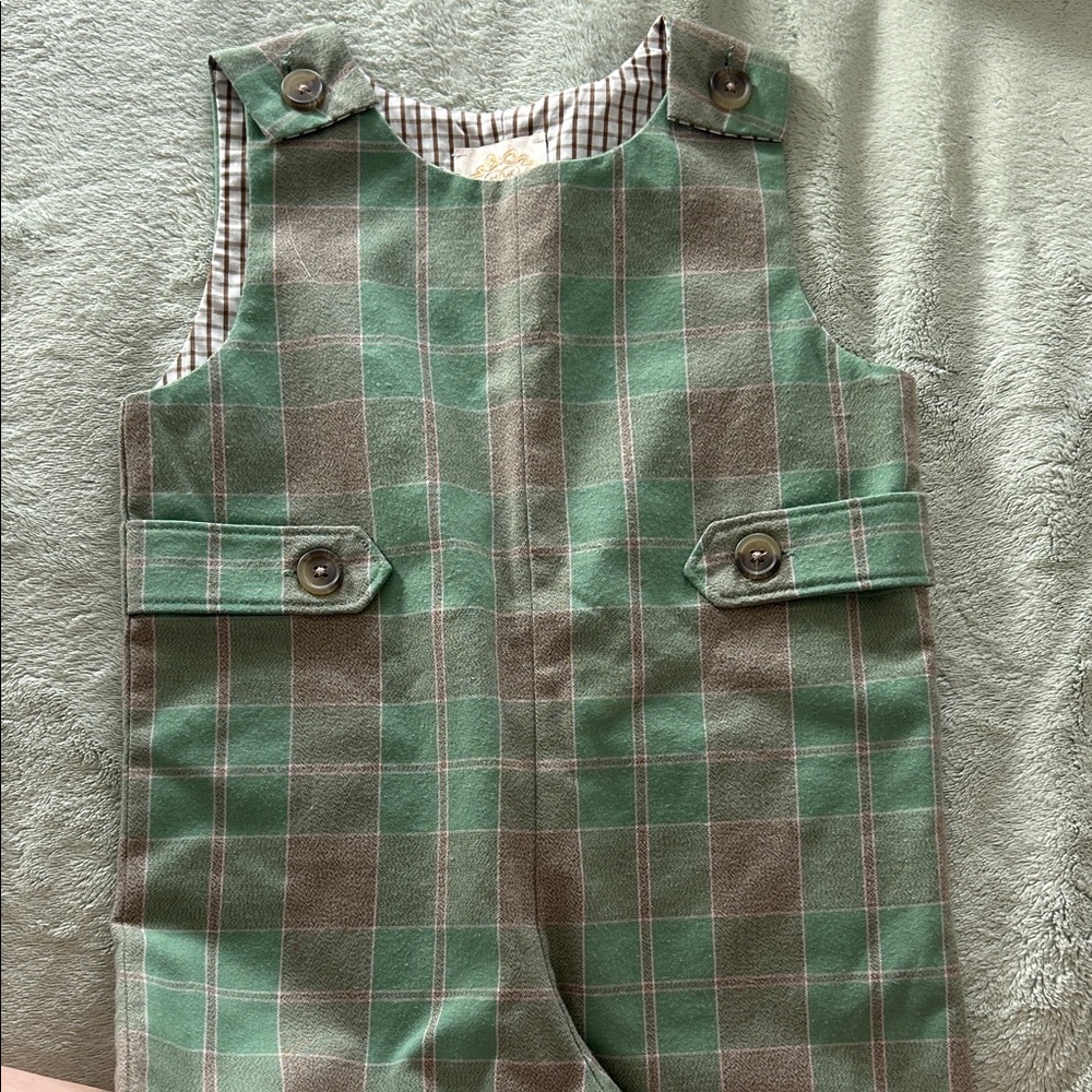 TBBC Plaid Jon Jon 3T